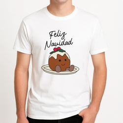 Christmas Pudding Plush Mens T-Shirt