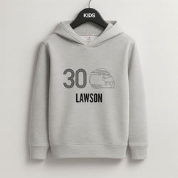 Lawson Helmet 2026  Grey Kids Hoodie