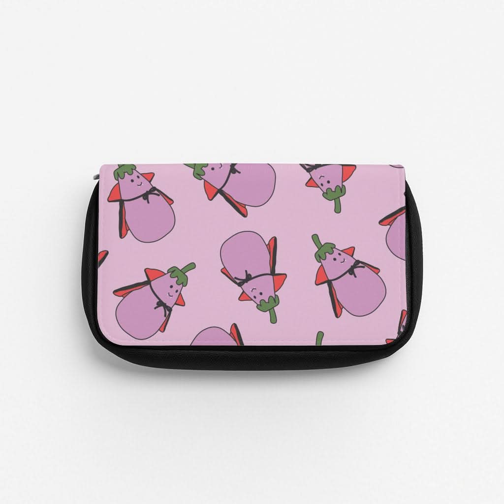 Vampire Vegetable Pattern - Halloween Pencil Case