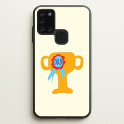 Cartoon Dad Trophy Galaxy A21s Case