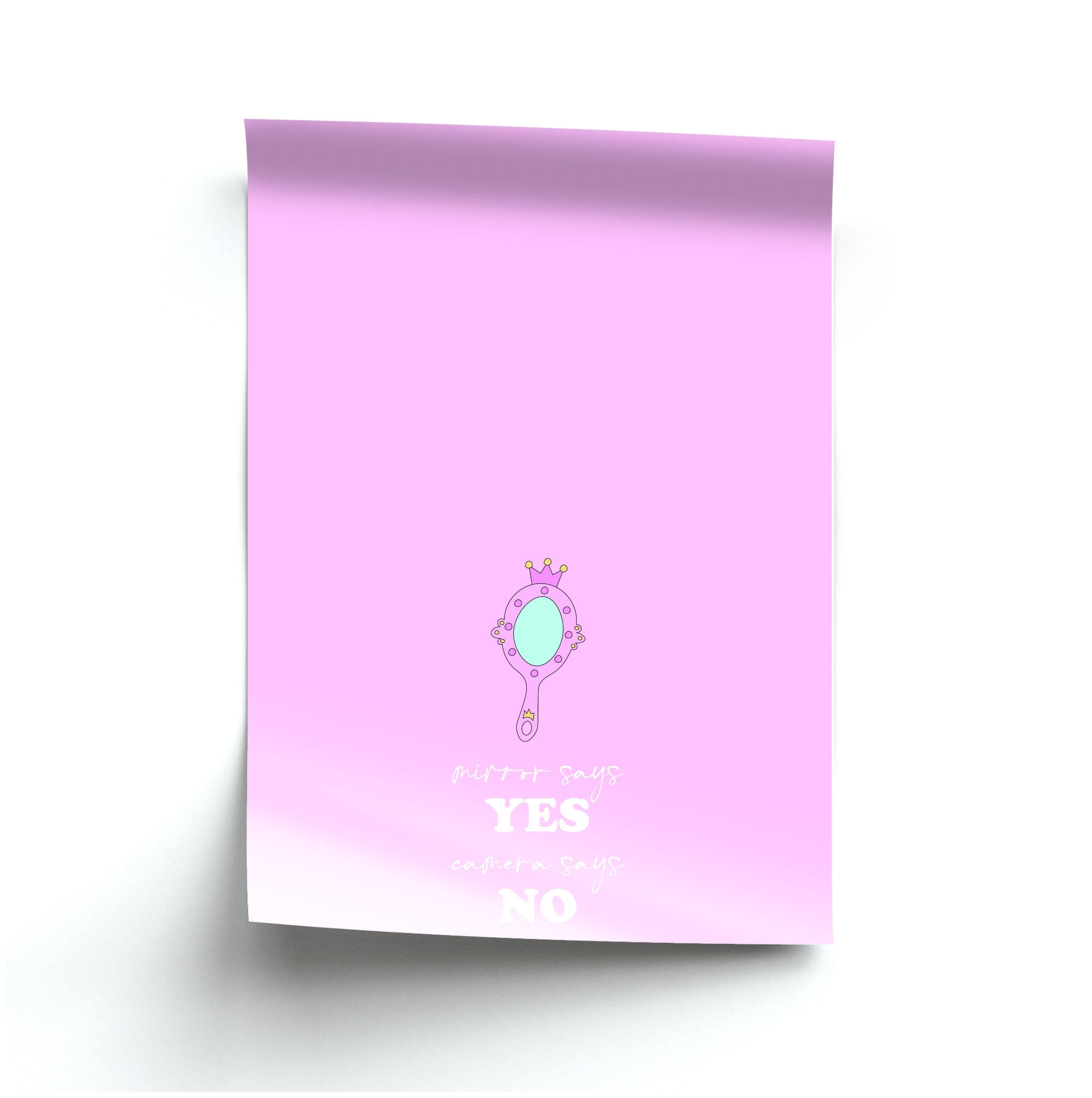 Mirror Says Yes Poster