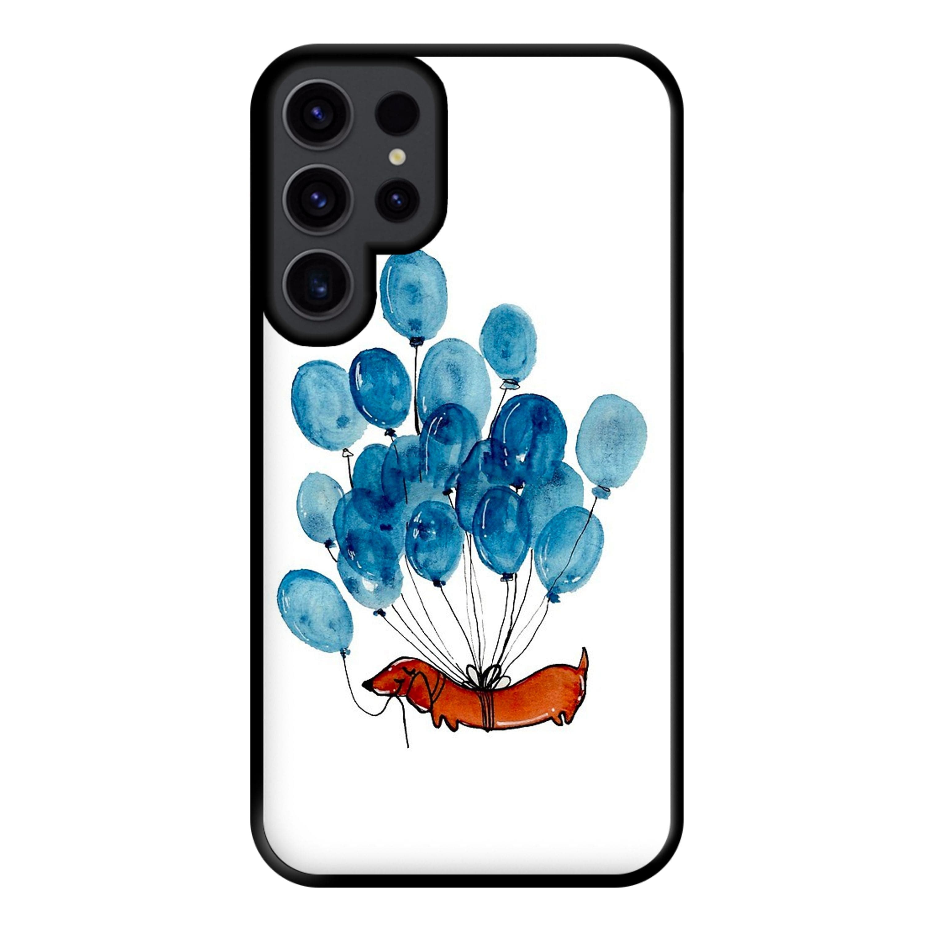 Dachshund And Balloons Phone Case