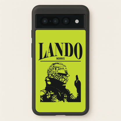 Lando Black And Green  Google Pixel 7 Pro Case