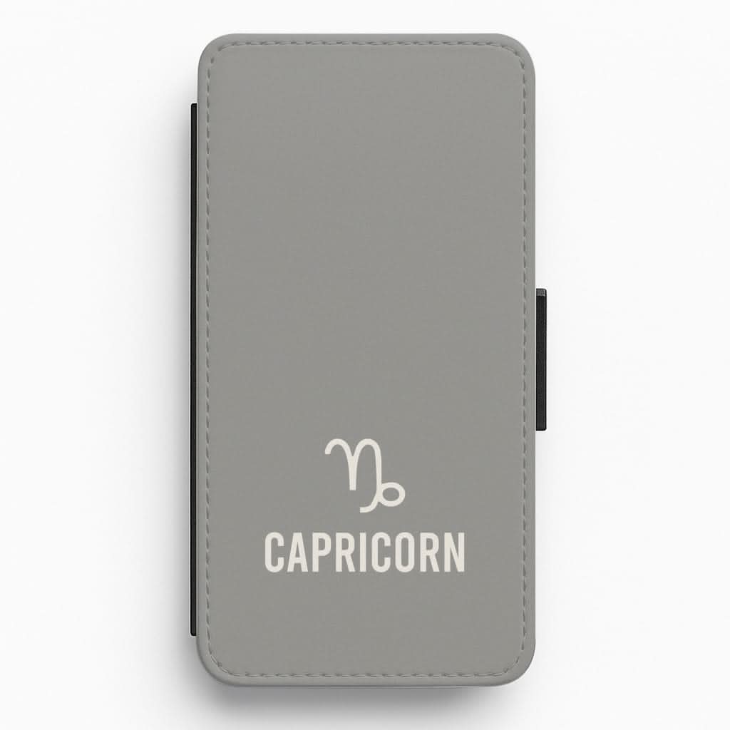Capricorn Pastel Zodiac Flip / Wallet Phone Case