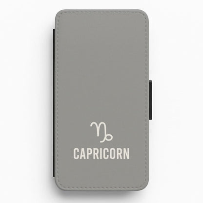 Capricorn Pastel Zodiac Flip / Wallet Phone Case