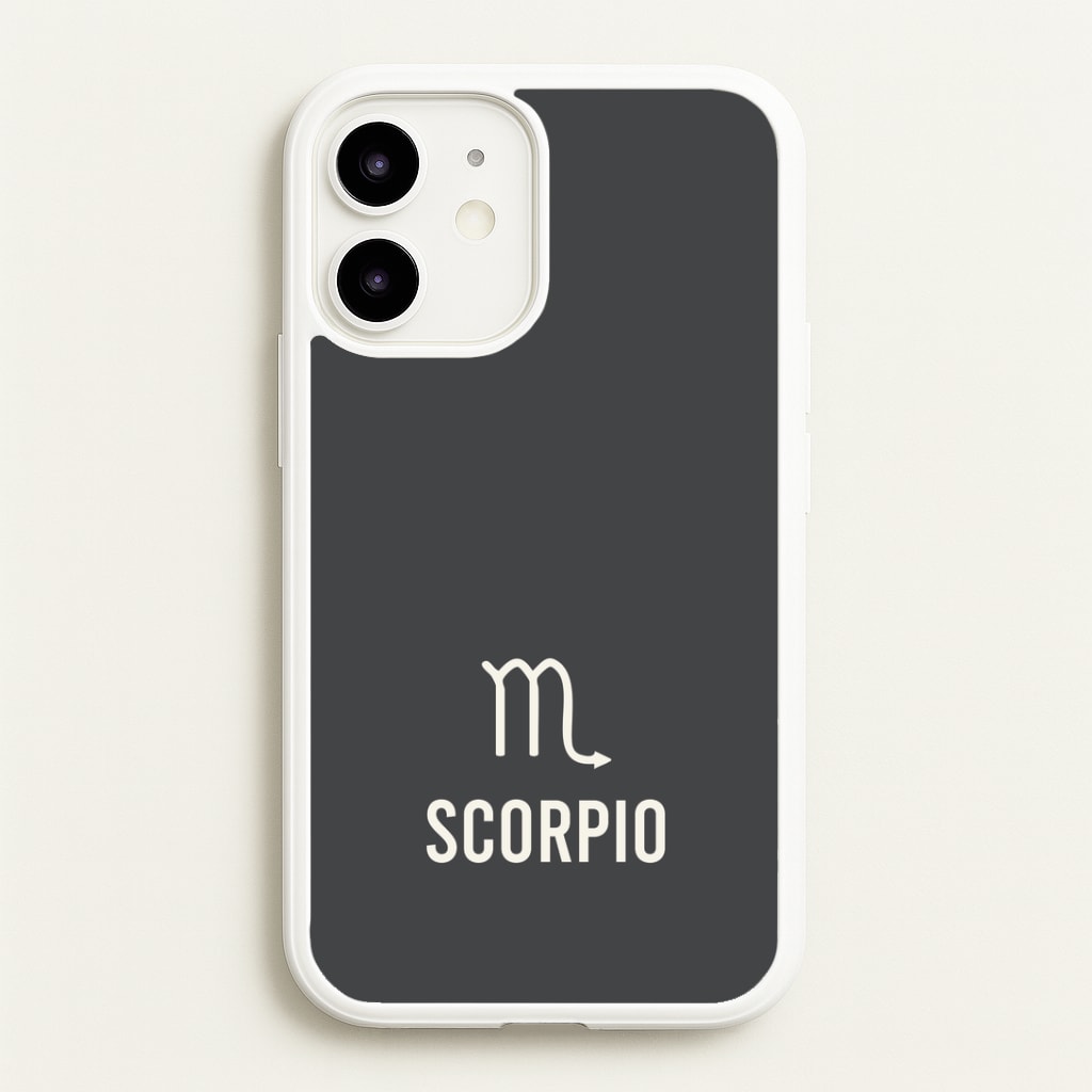 Scorpio Pastel Zodiac iPhone 12 / 12 Pro Case