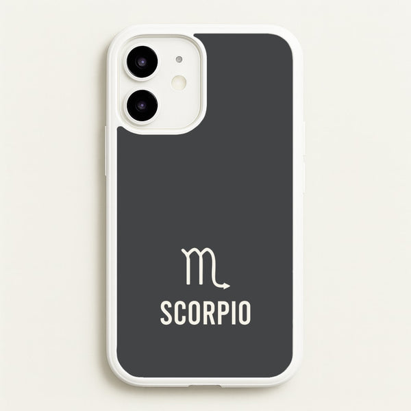 Scorpio Pastel Zodiac iPhone 12 Mini Case