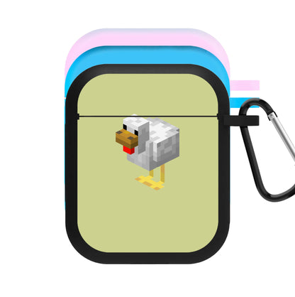 Mining Chicken AirPods Case