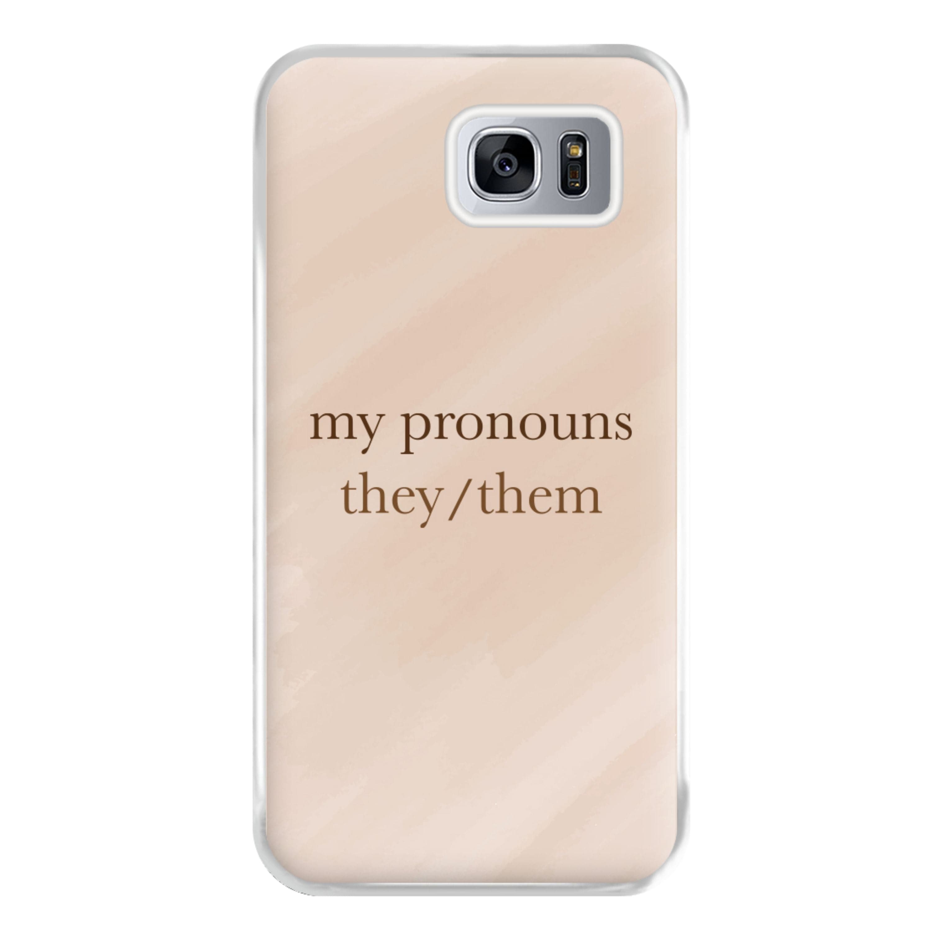 They & Them - Pronouns Phone Case