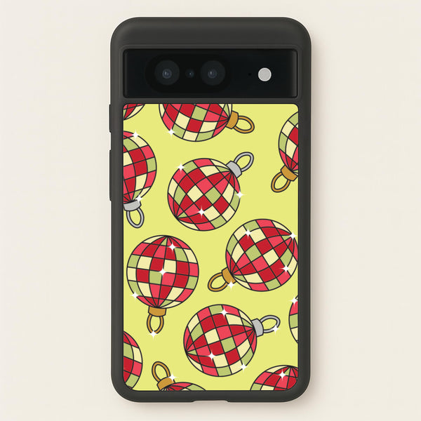 Disco Baubles Pattern Google Pixel 8 Case