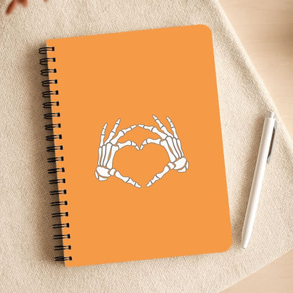 Skeleton Heart Notepad