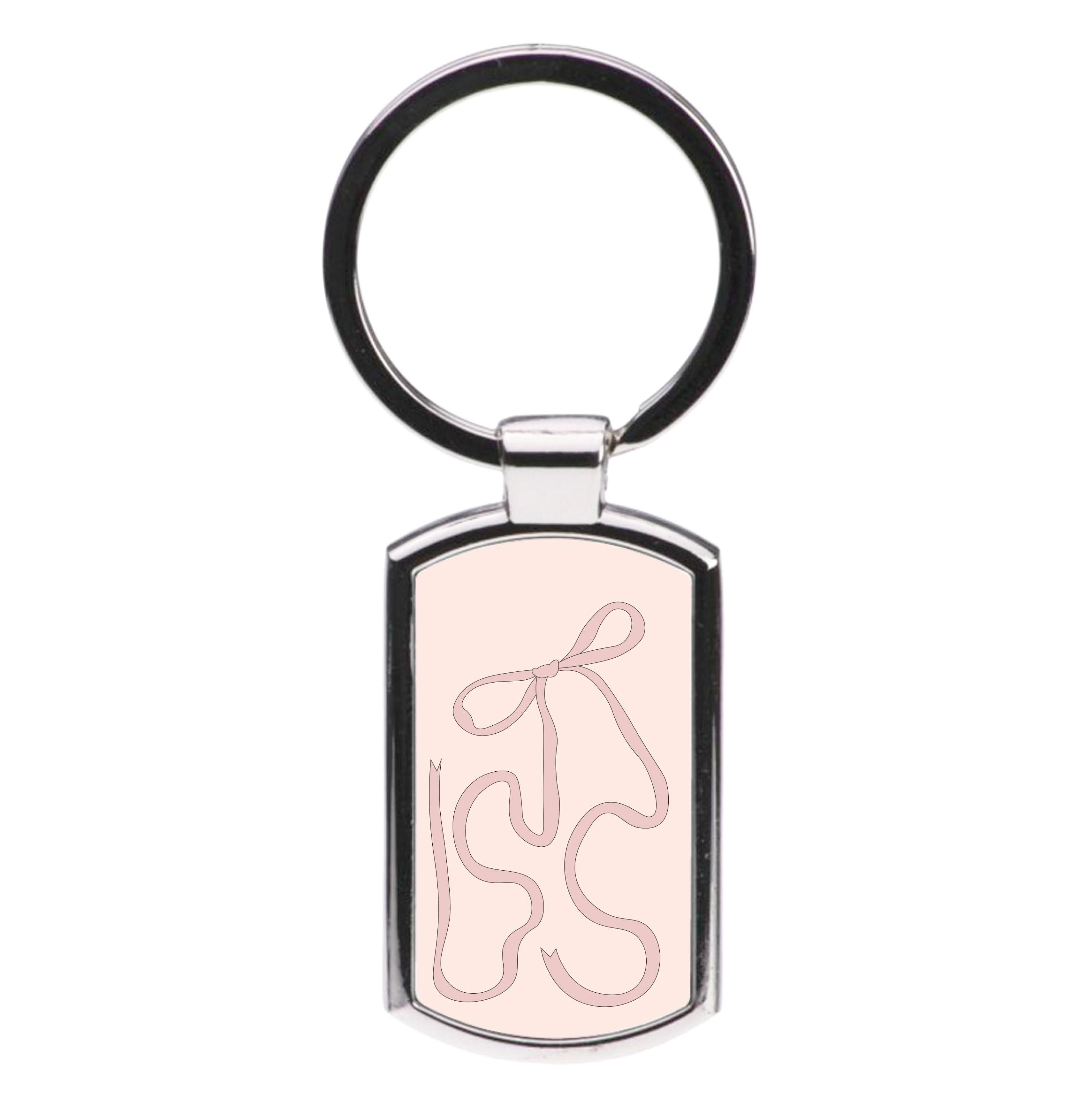 Pink Ribbon Luxury Keyring