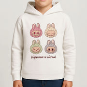 Happiness Is Eternal Monsters Kids Hoodie 4
