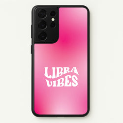 Libra Vibes Gradient Zodiac Galaxy S21 Ultra Case