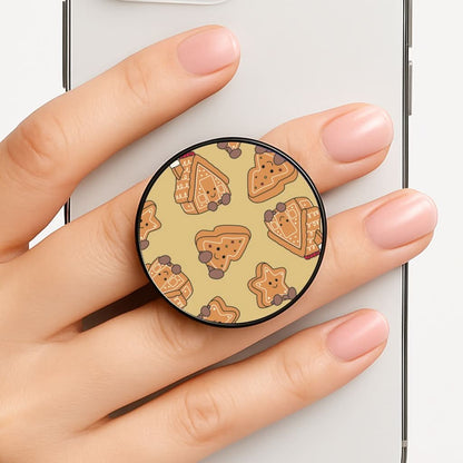 Gingerbread Plushies Pattern Phone Grip
