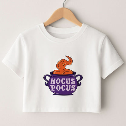 Hocus Pocus Cauldron Crop Top