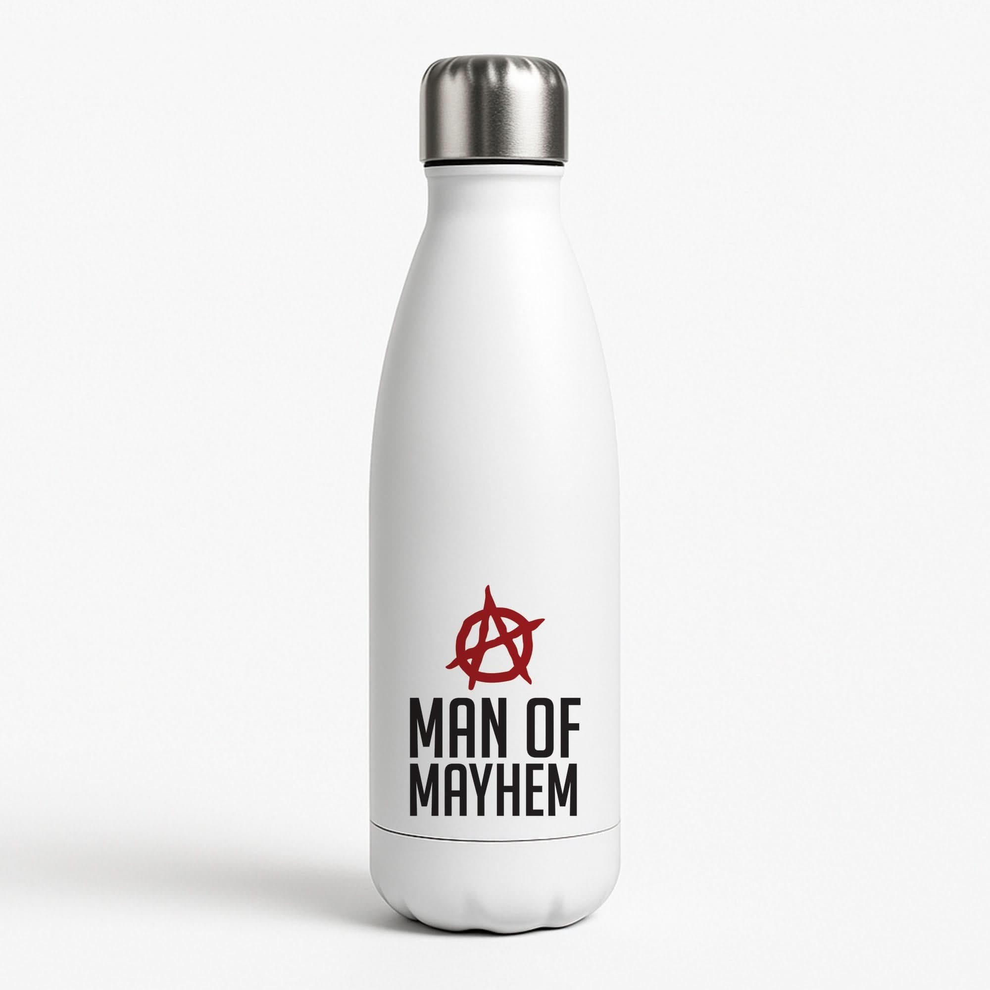 Man Of Mayhem Water Bottle