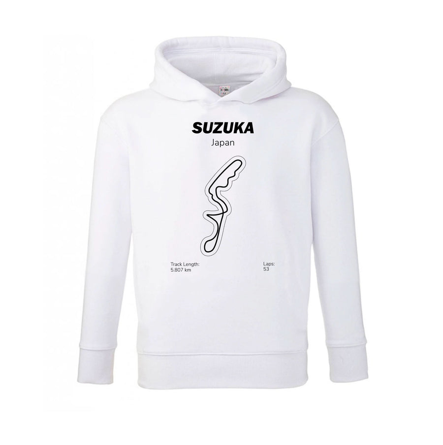 Suzuka Circuit Kids Hoodie