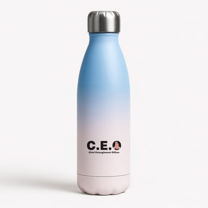 Chief Entanglement Officer Blue Water Bottle