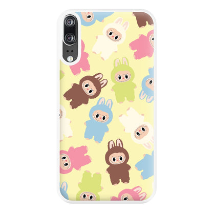 Colourful Little Monsters Pattern Huawei P20 Case