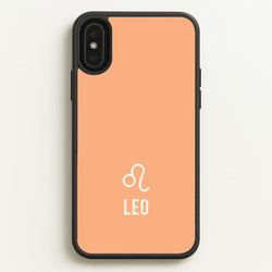 Leo Pastel Zodiac iPhone XS Max Case
