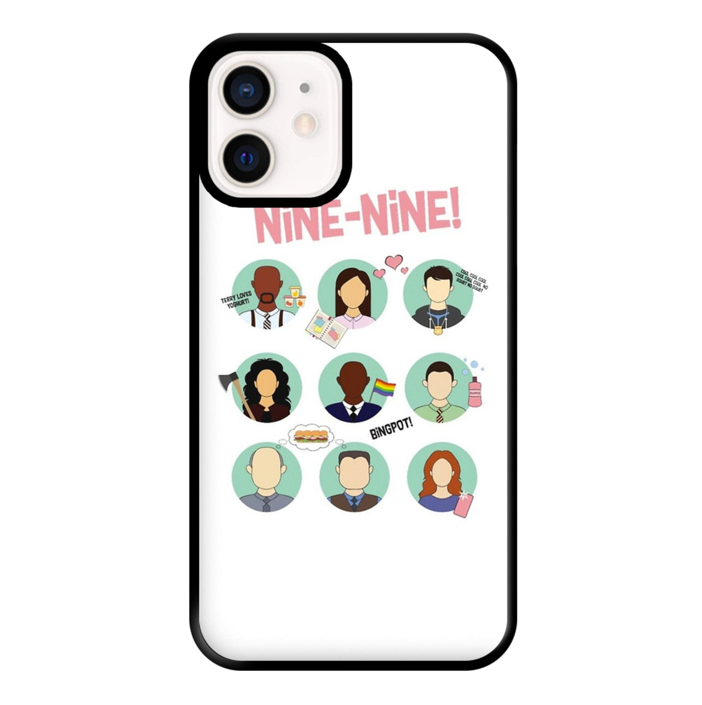 Nine Nine Characters - Brooklyn Nine-Nine Phone Case