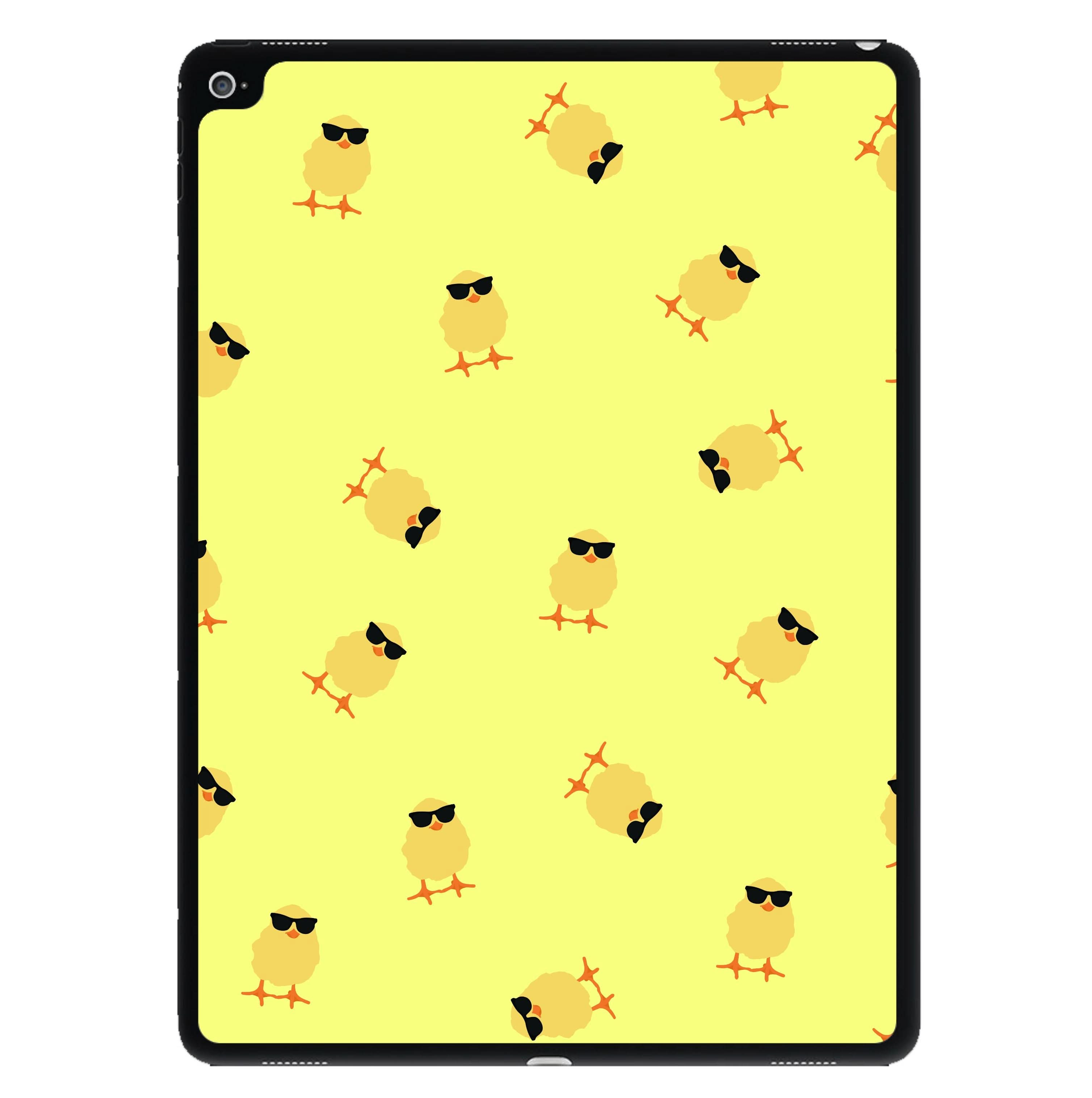 Chicks With Sunglasses Pattern iPad Case