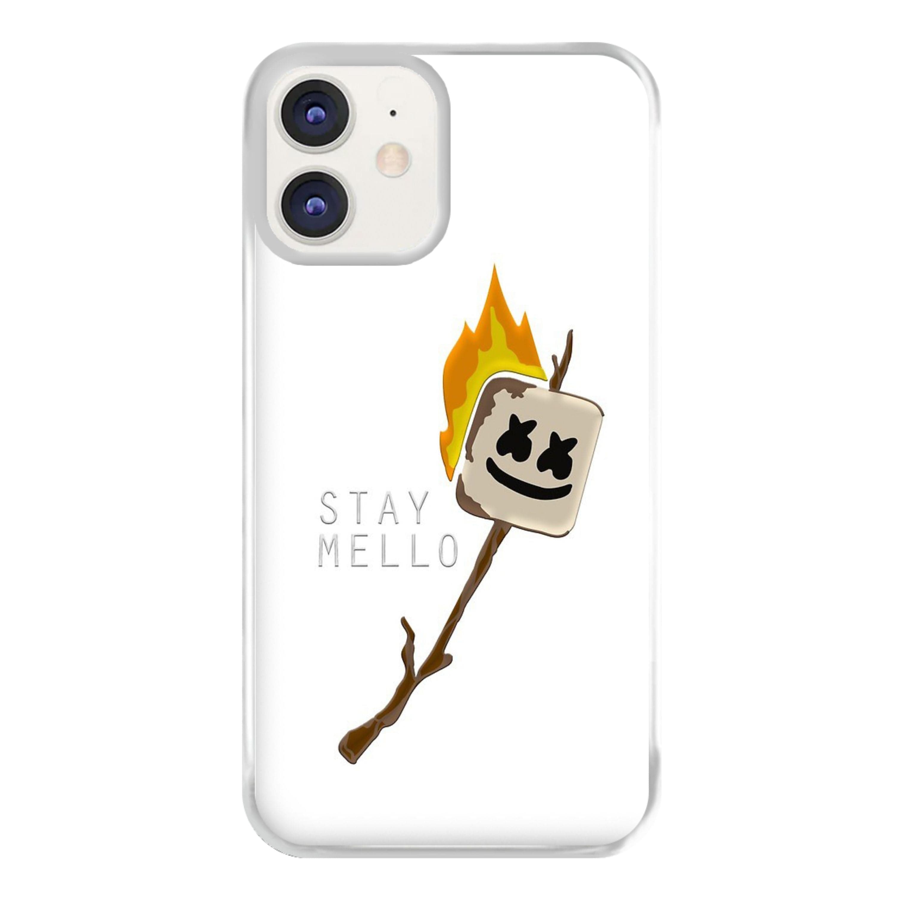 Stay Mello White Helmet DJw - White Helmet DJ Phone Case