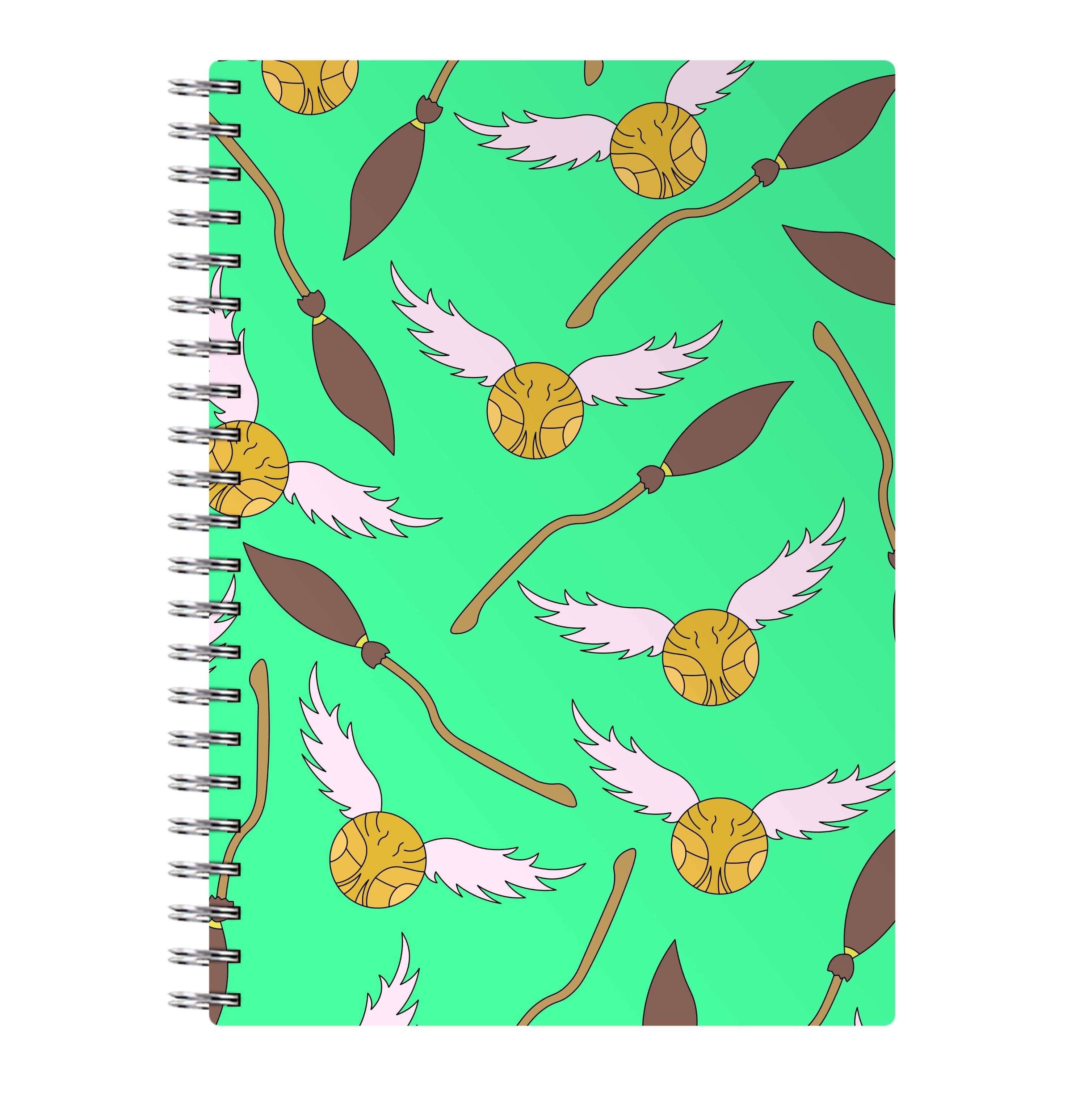 Quidditch Pattern Notebook