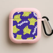 Toy Aliens Silhouette Pattern AirPods Case 4