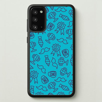 Dad Doodles Pattern Galaxy Note 20 Case