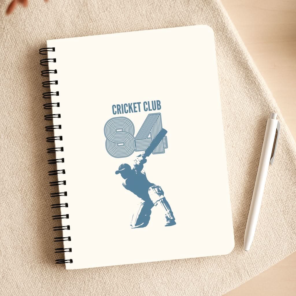 Cricket Club '84 Notepad