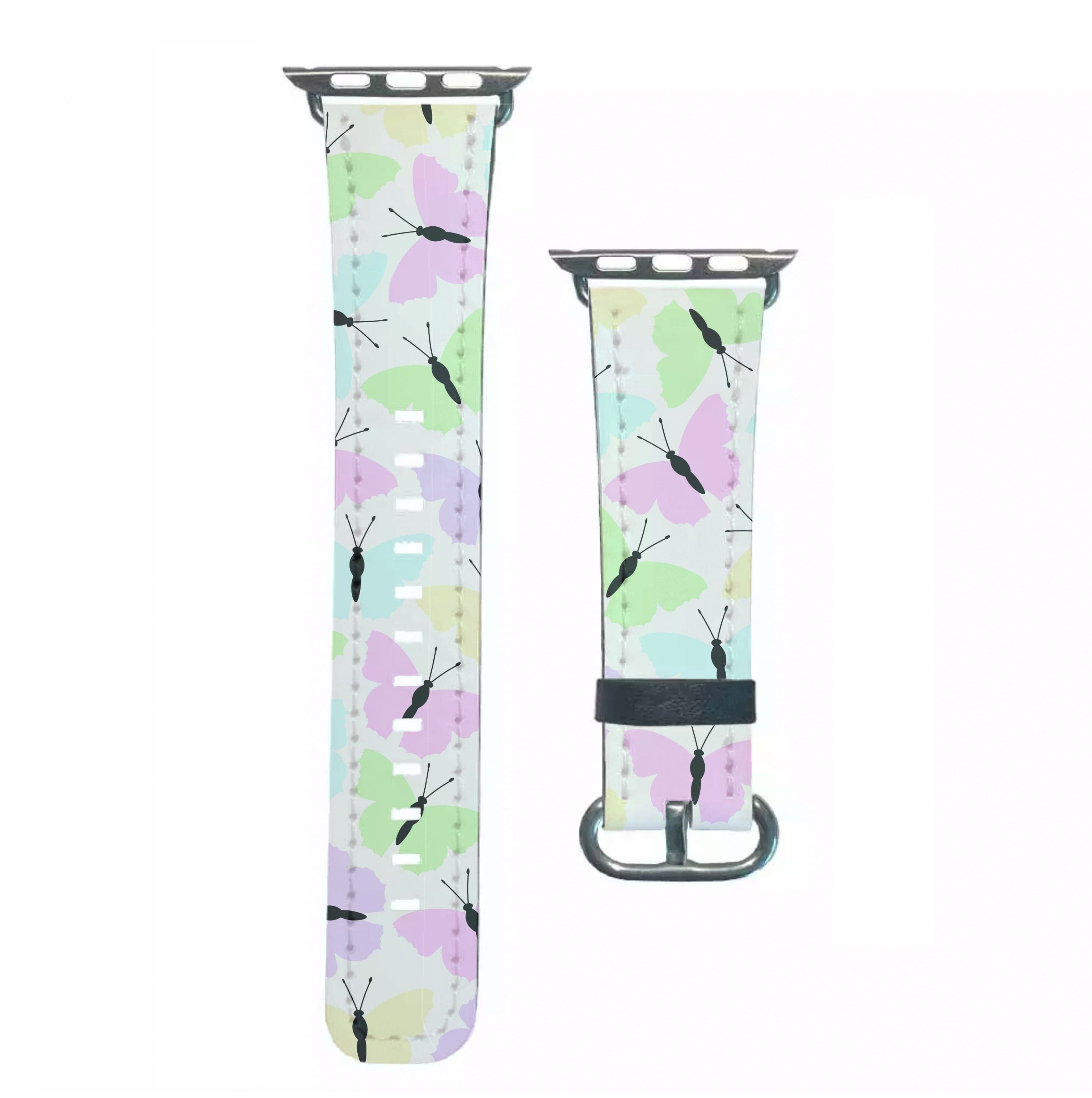 Multi Coloured Butterfly - Butterfly Patterns Apple Watch Strap