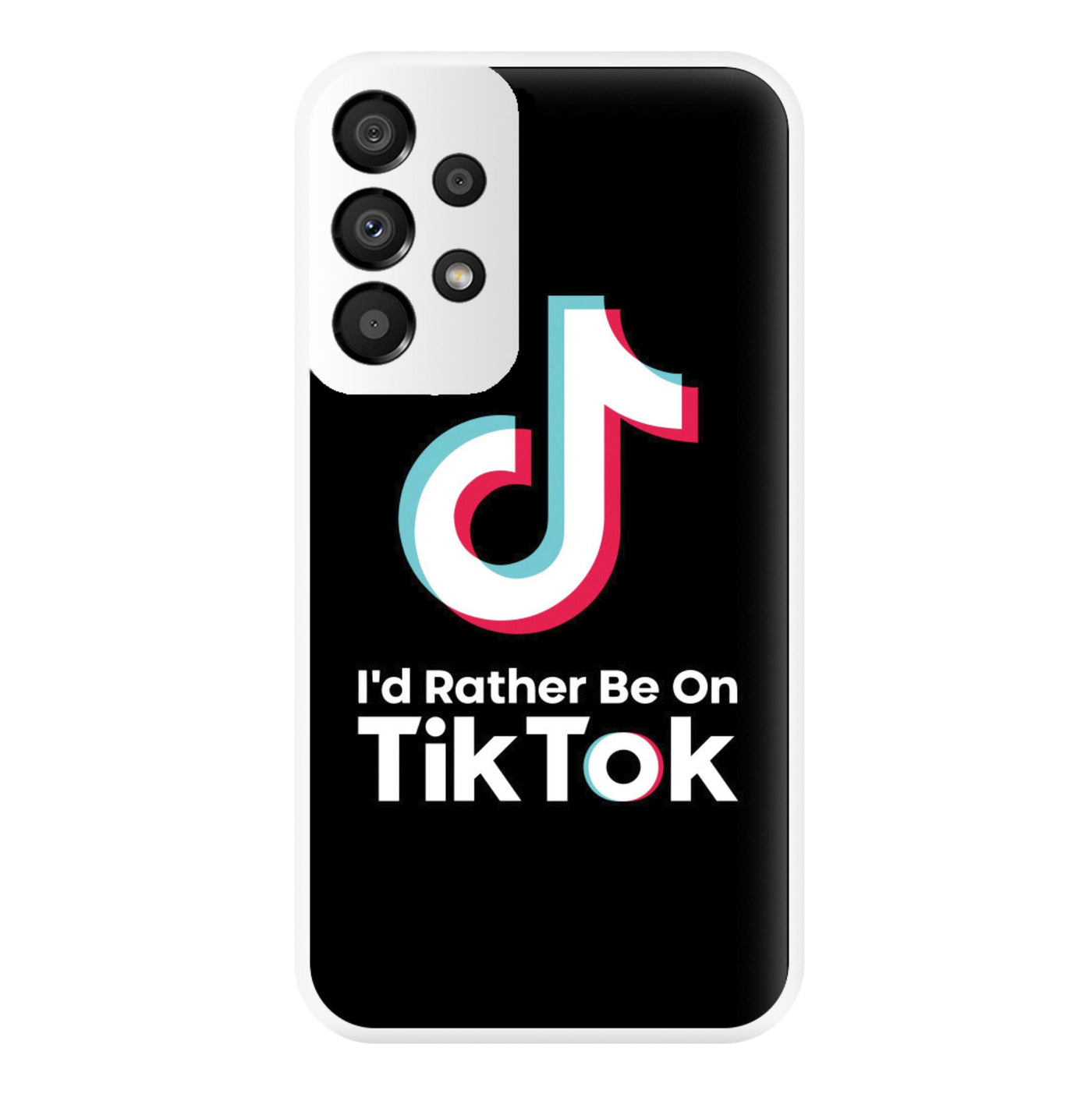 I'd Rather Be On TikTok Phone Case