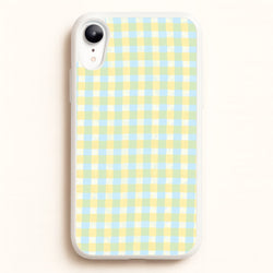 Lemonade Gingham iPhone XR Case