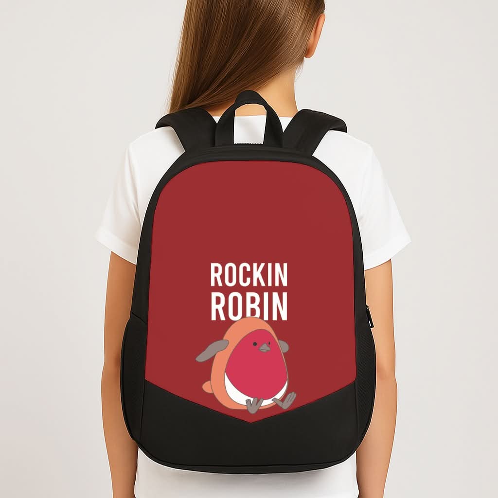Rockin Robin Plush School Bag