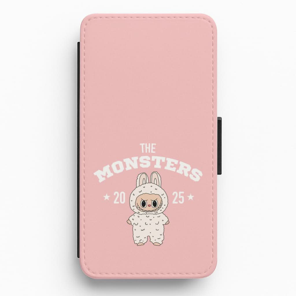 Cute Monster 2025 Pink Flip / Wallet Phone Case