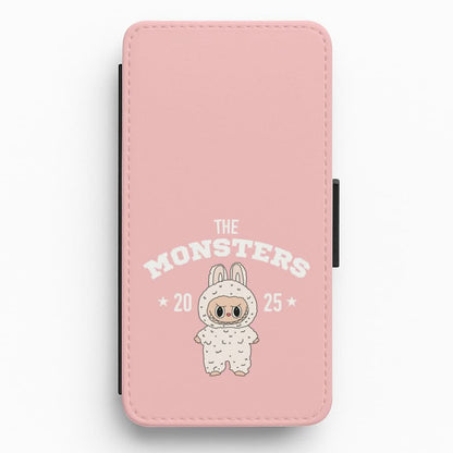 Cute Monster 2025 Pink Flip / Wallet Phone Case