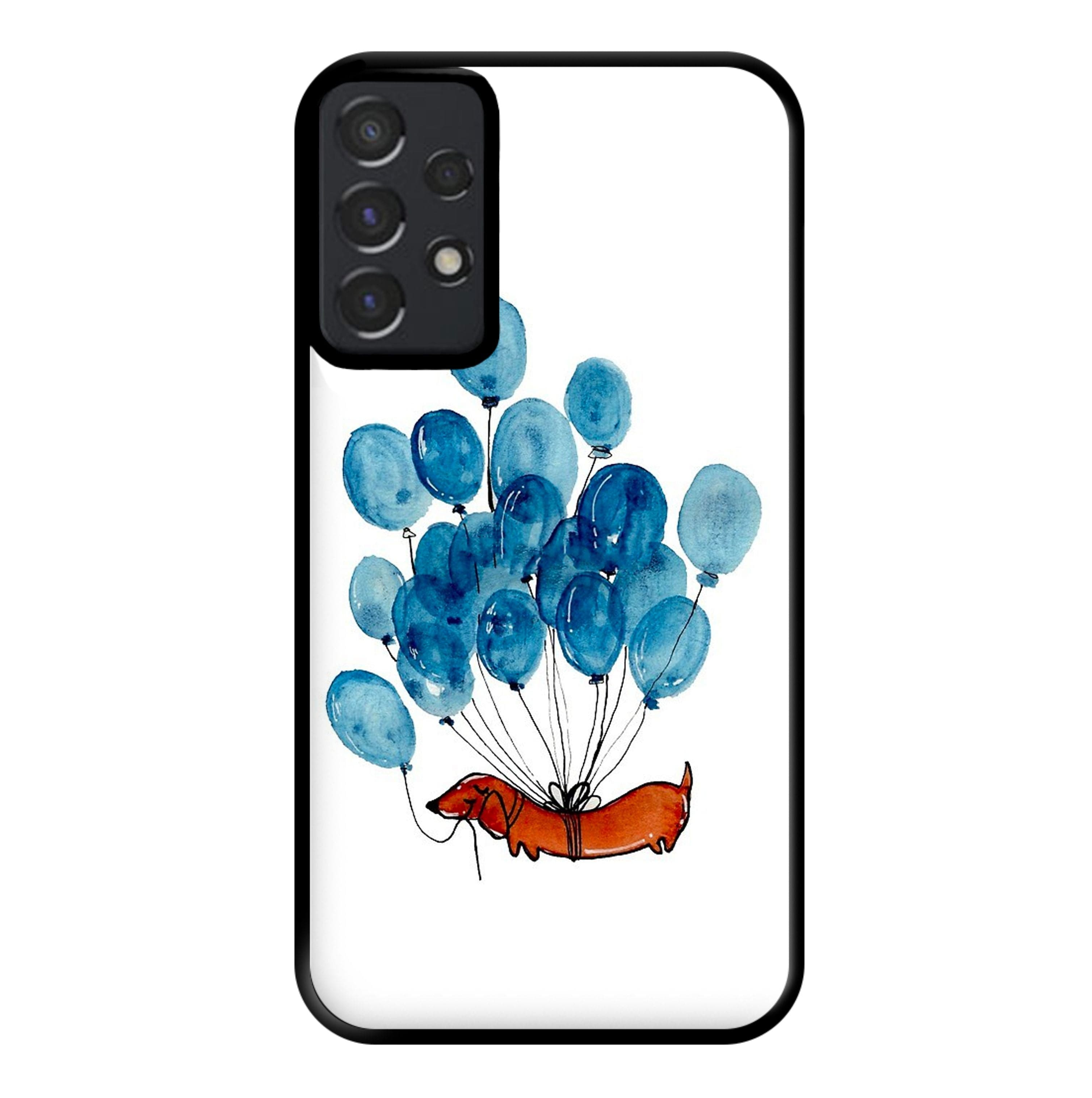 Dachshund And Balloons Phone Case