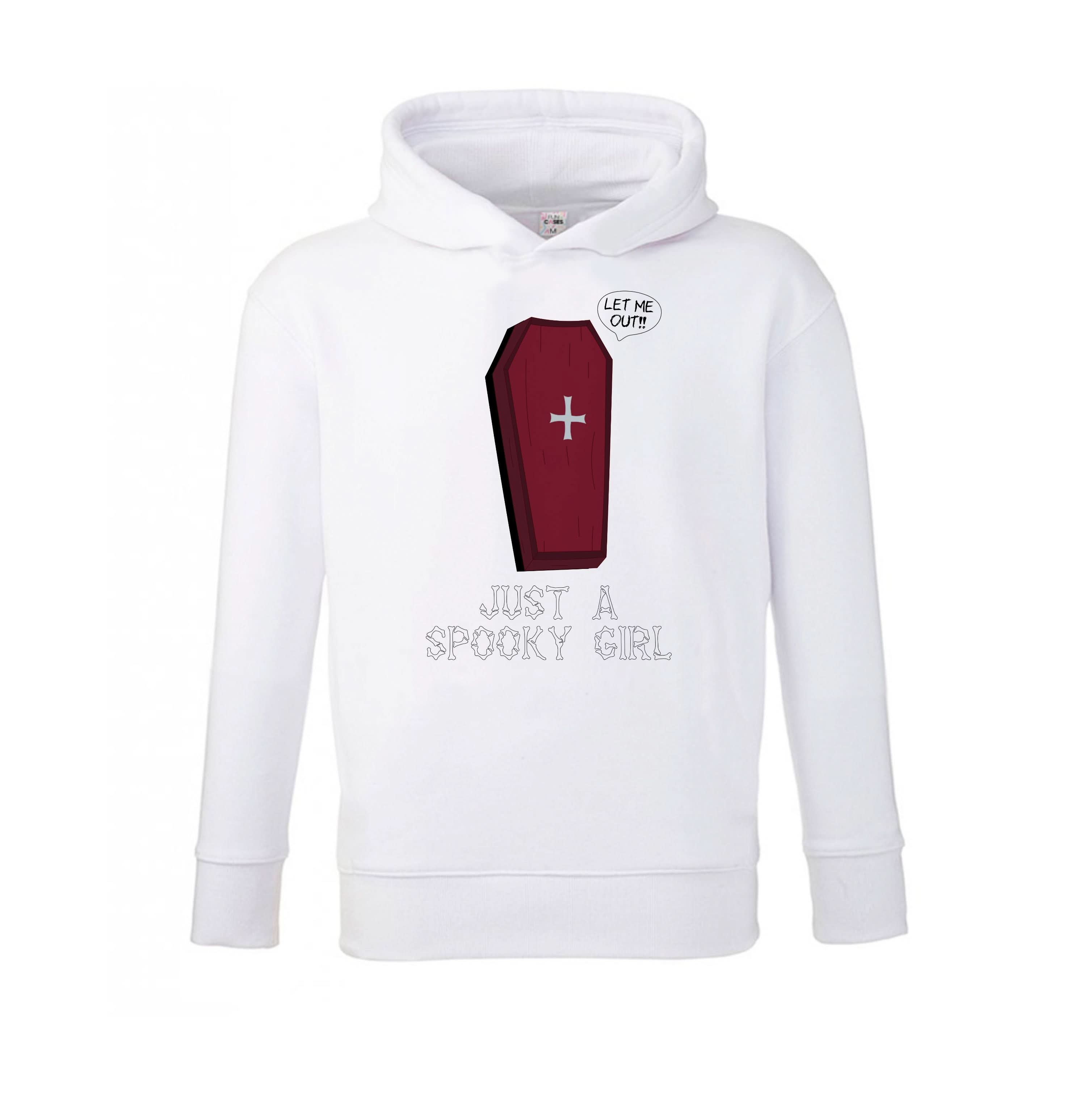 Just A Spooky Girl Kids Hoodie