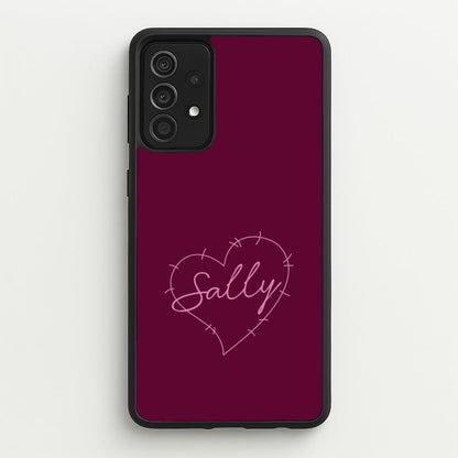 Stitched Heart Sally Galaxy A52 / A52s Case
