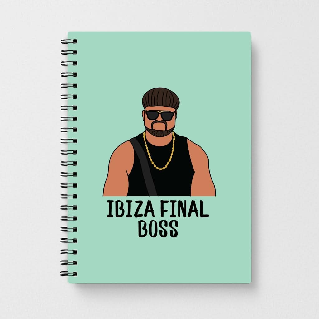 Ibiza Final Boss Notebook