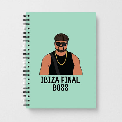 Ibiza Final Boss Notebook