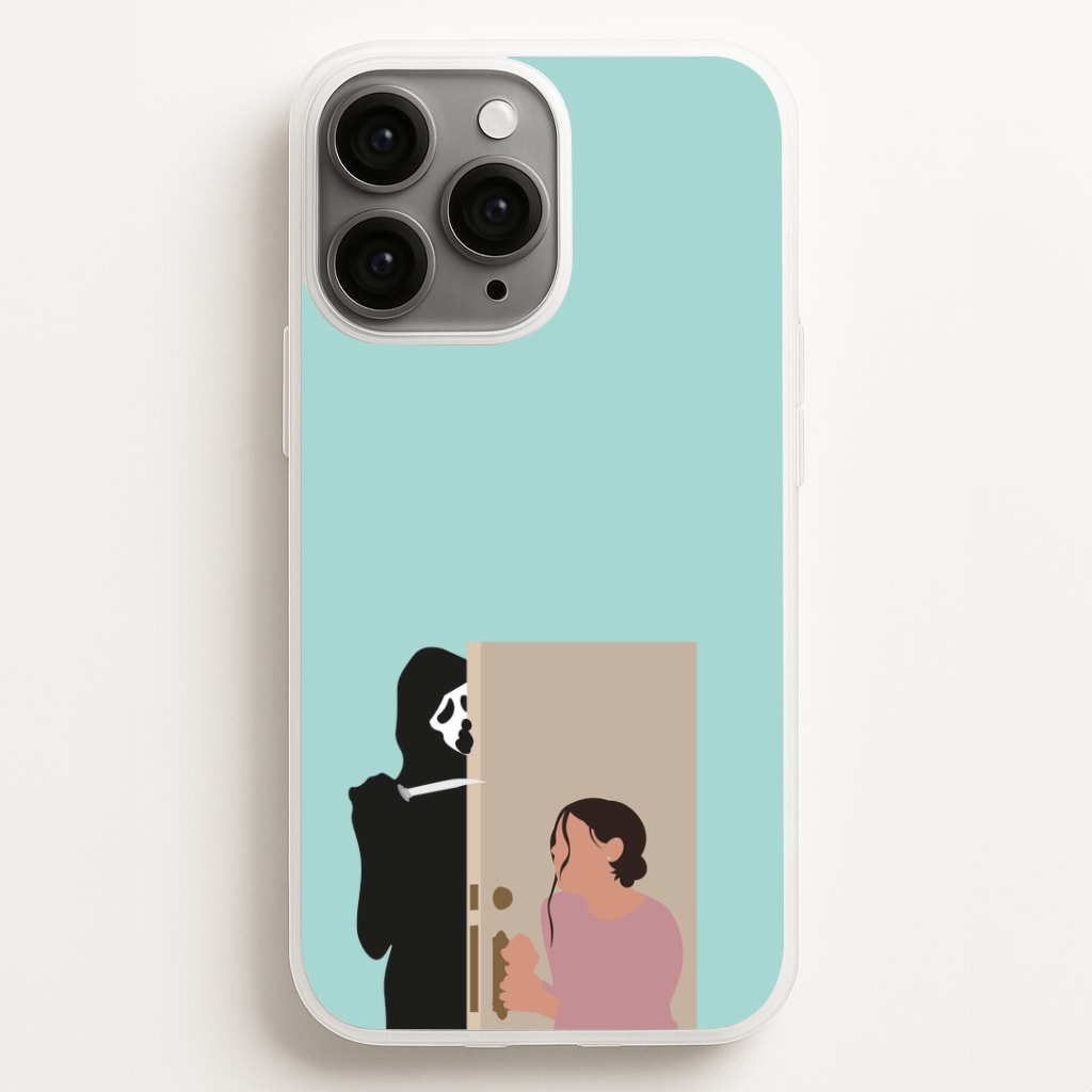 Tara And Ghostface - Scream Phone Case