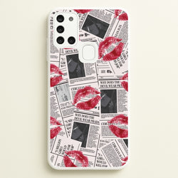 Front Page Kisses Galaxy A21s Case