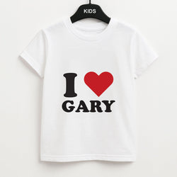 I Love Gary Kids Unisex T-Shirt