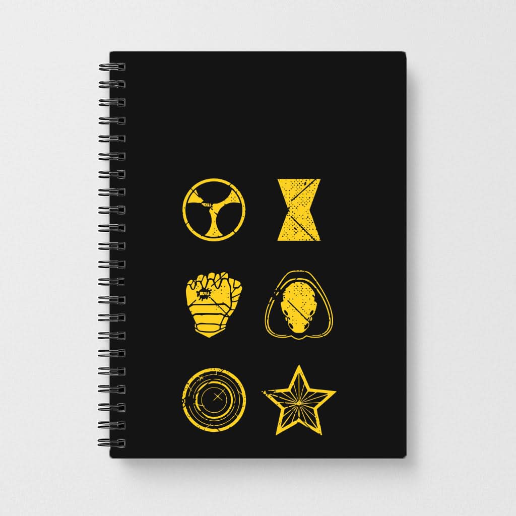 Antihero Symbols Notebook