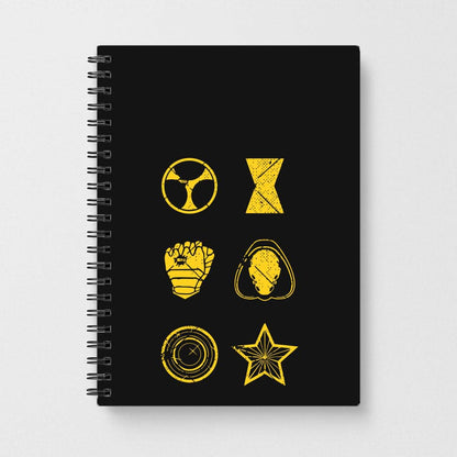 Antihero Symbols Notebook