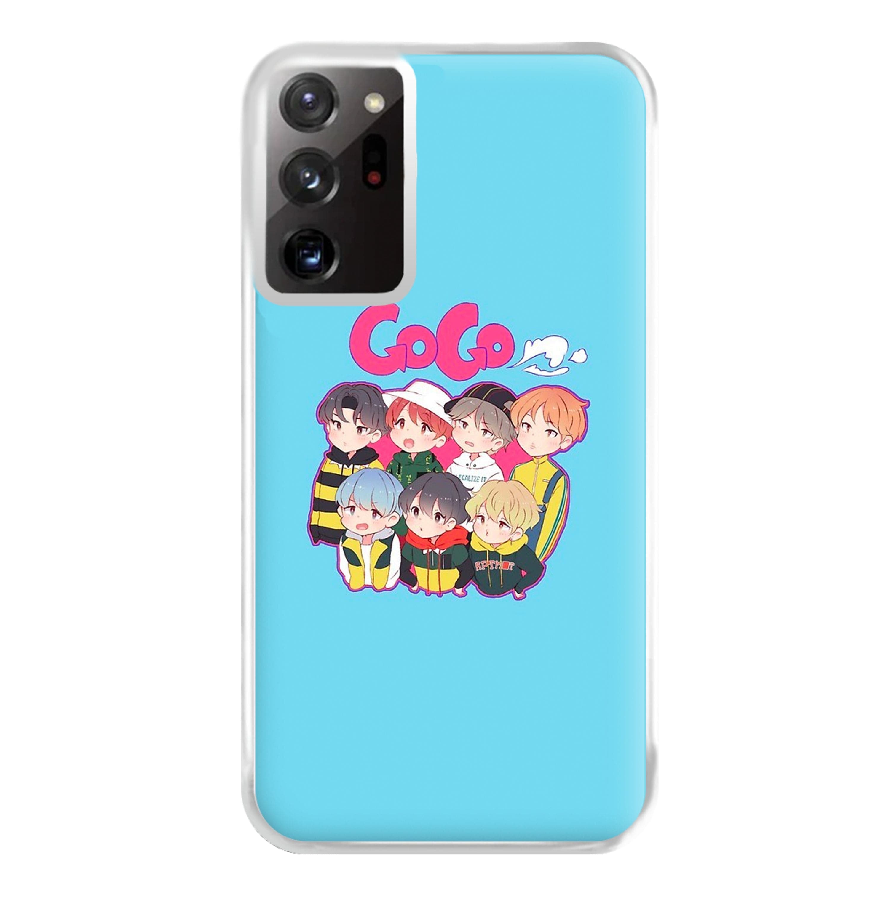 Go Go K-Pop Band Cartoon Phone Case