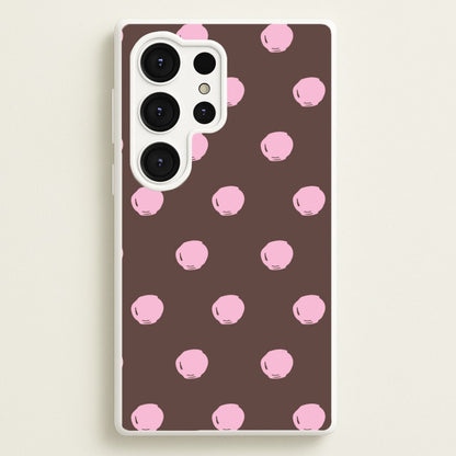 Chocolate & Strawberry Buttons Galaxy S25 Ultra Case